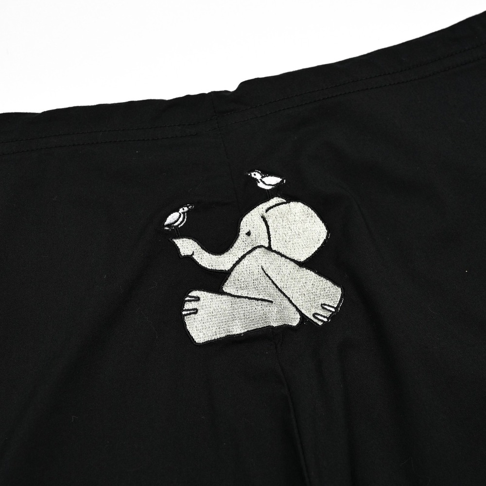 Be Present Chakra Yoga Pants With Embroidered Elephant Sz L - Picture 9 of 11